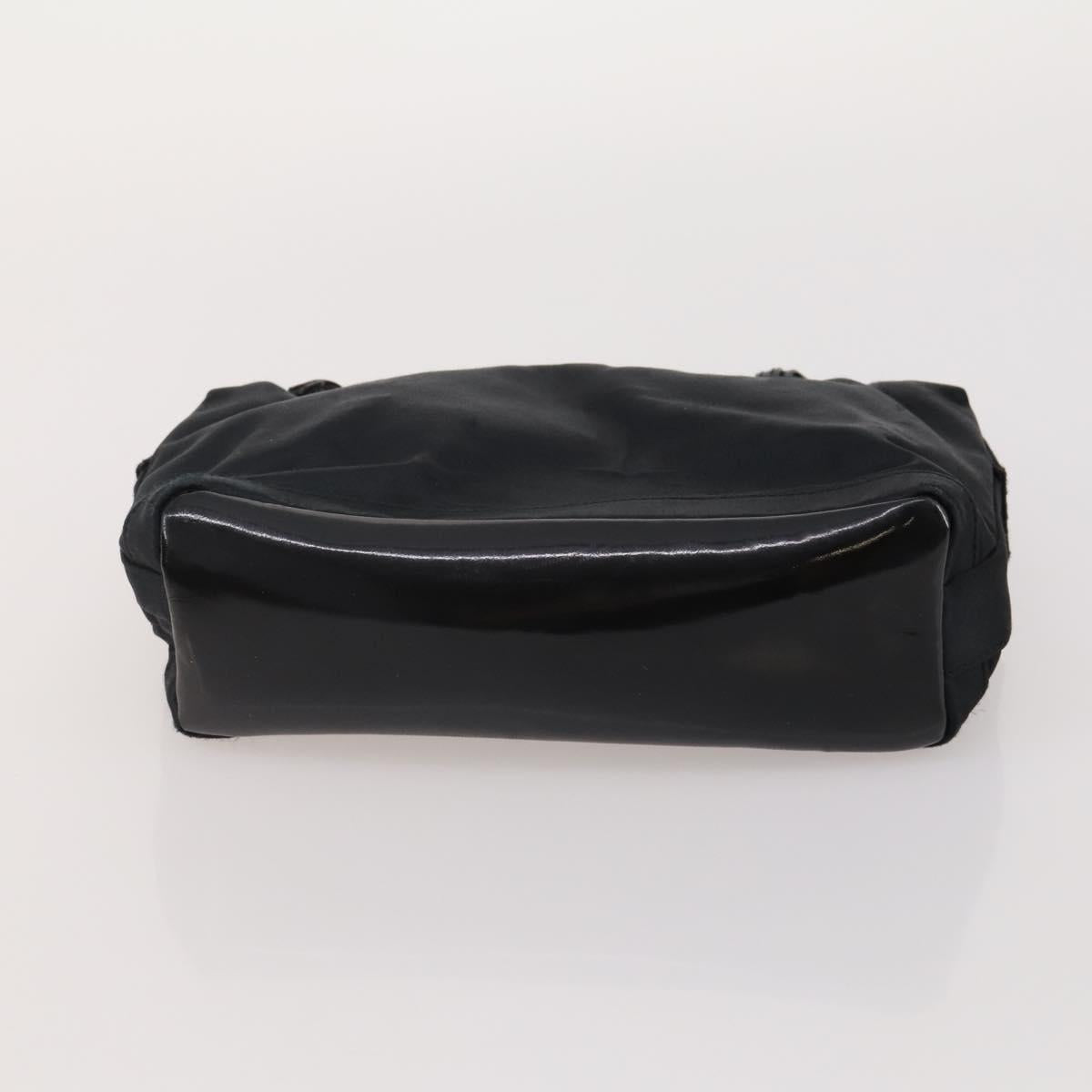 GUCCI GG Supreme Shoulder Bag PVC Nylon 4 Set Black Beige Auth BA13882