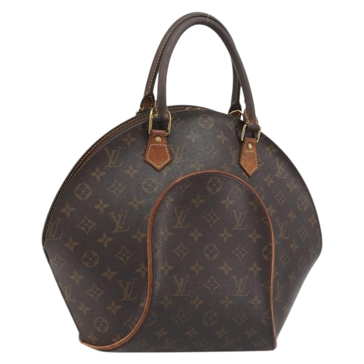 LOUIS VUITTON Monogram Ellipse MM Hand Bag M51126 LV Auth BA13883
