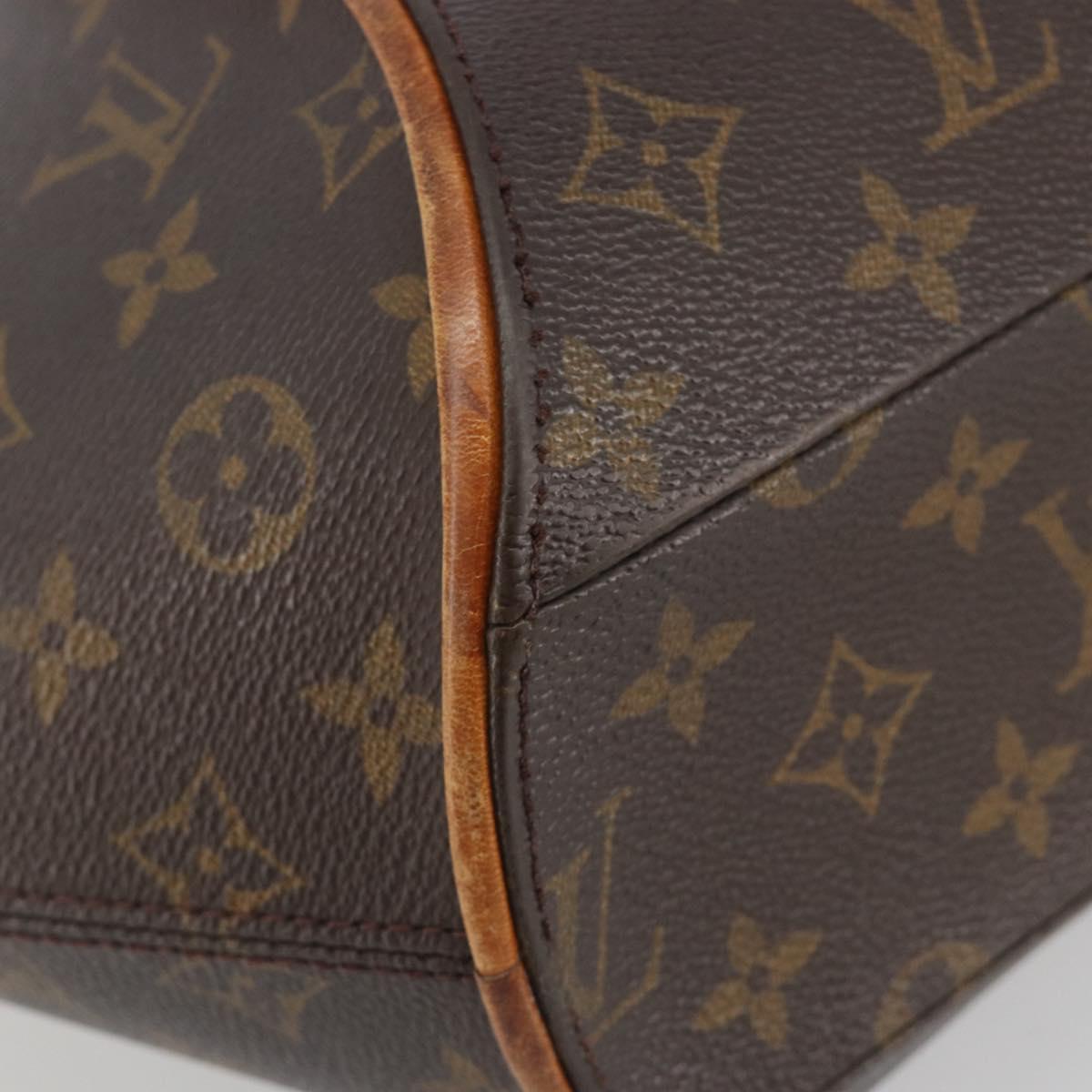 LOUIS VUITTON Monogram Ellipse MM Hand Bag M51126 LV Auth BA13883