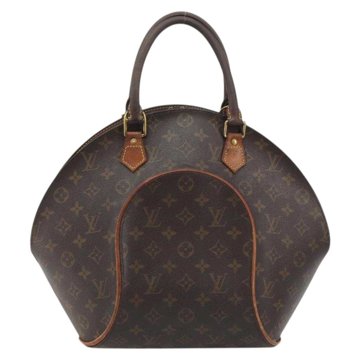 LOUIS VUITTON Monogram Ellipse MM Hand Bag M51126 LV Auth BA13883