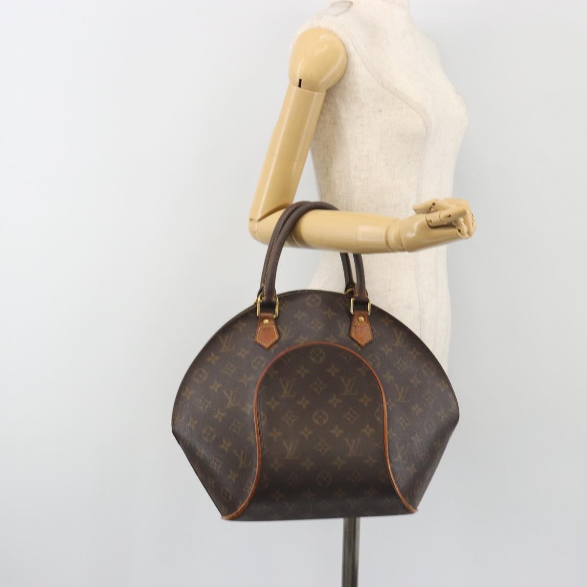 LOUIS VUITTON Monogram Ellipse MM Hand Bag M51126 LV Auth BA13883