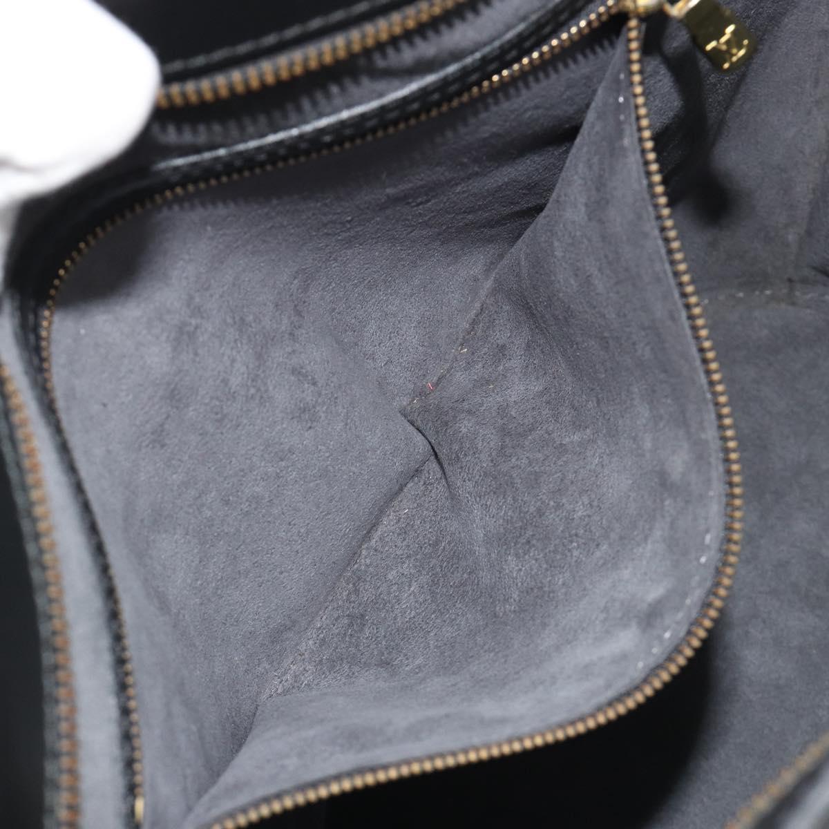 LOUIS VUITTON Epi Saint Jacques Shopping Shoulder Bag Black M52262 Auth BA13885