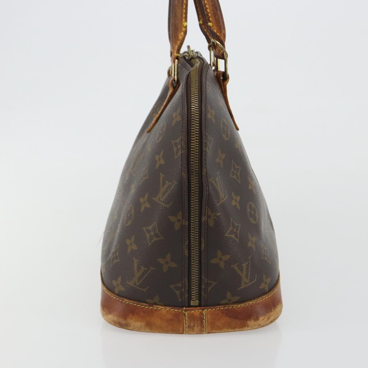 LOUIS VUITTON Monogram Alma Hand Bag M51130 LV Auth BA13886