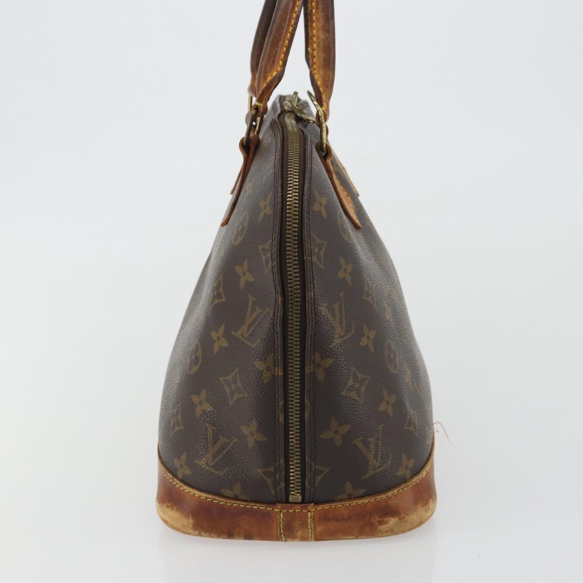 LOUIS VUITTON Monogram Alma Hand Bag M51130 LV Auth BA13886