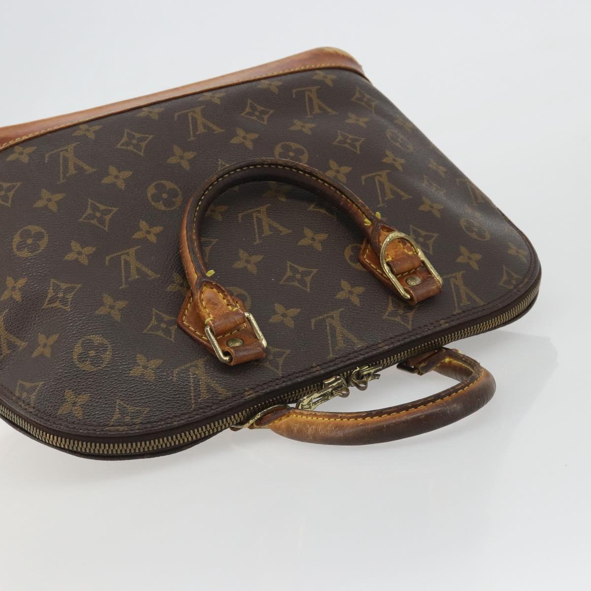 LOUIS VUITTON Monogram Alma Hand Bag M51130 LV Auth BA13886