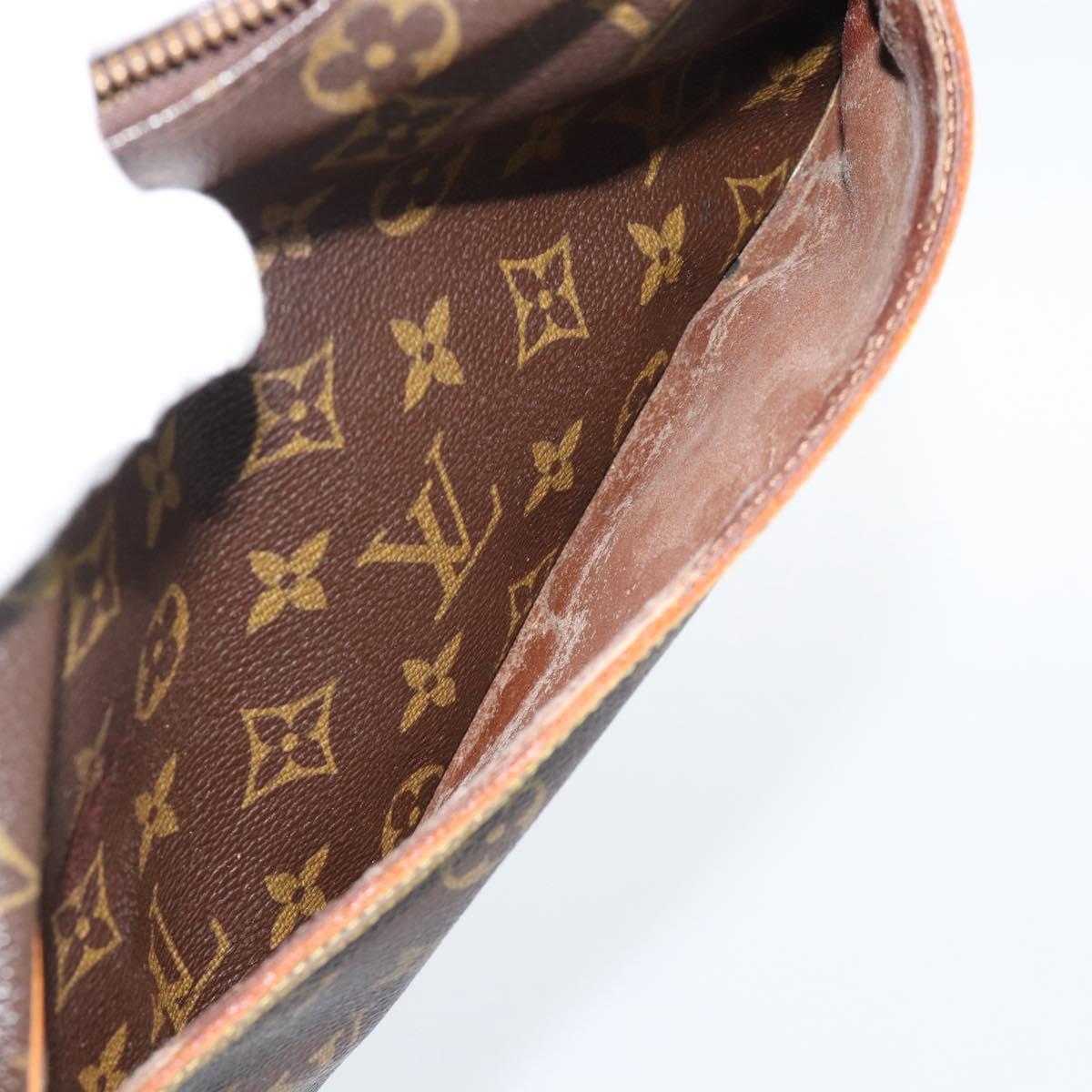 LOUIS VUITTON Monogram Compiegne 23 Clutch Bag M51847 LV Auth BA13895