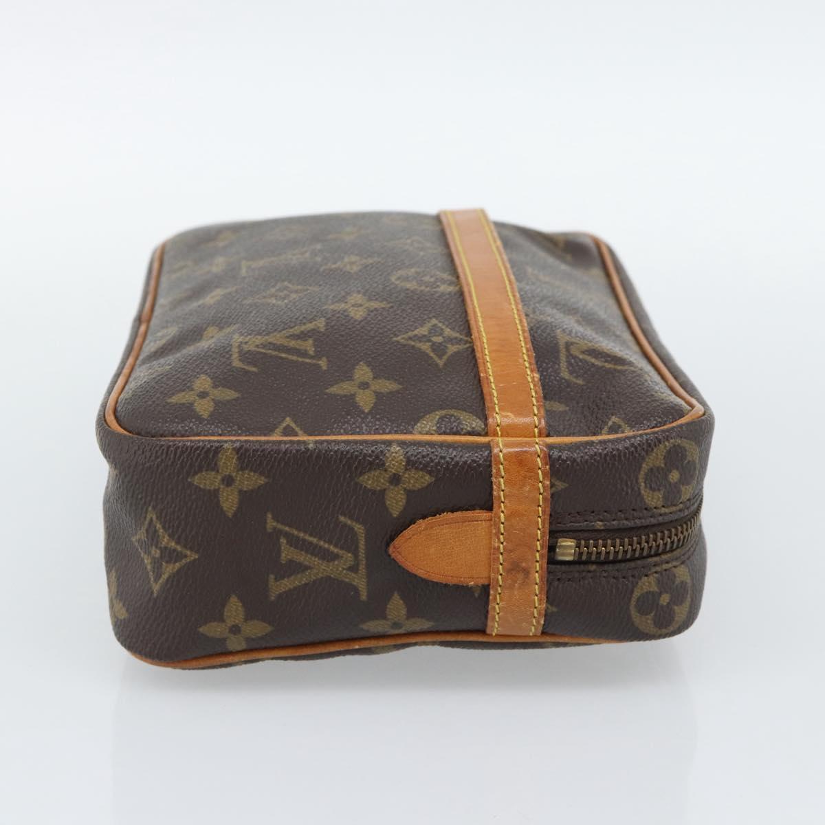 LOUIS VUITTON Monogram Compiegne 23 Clutch Bag M51847 LV Auth BA13895