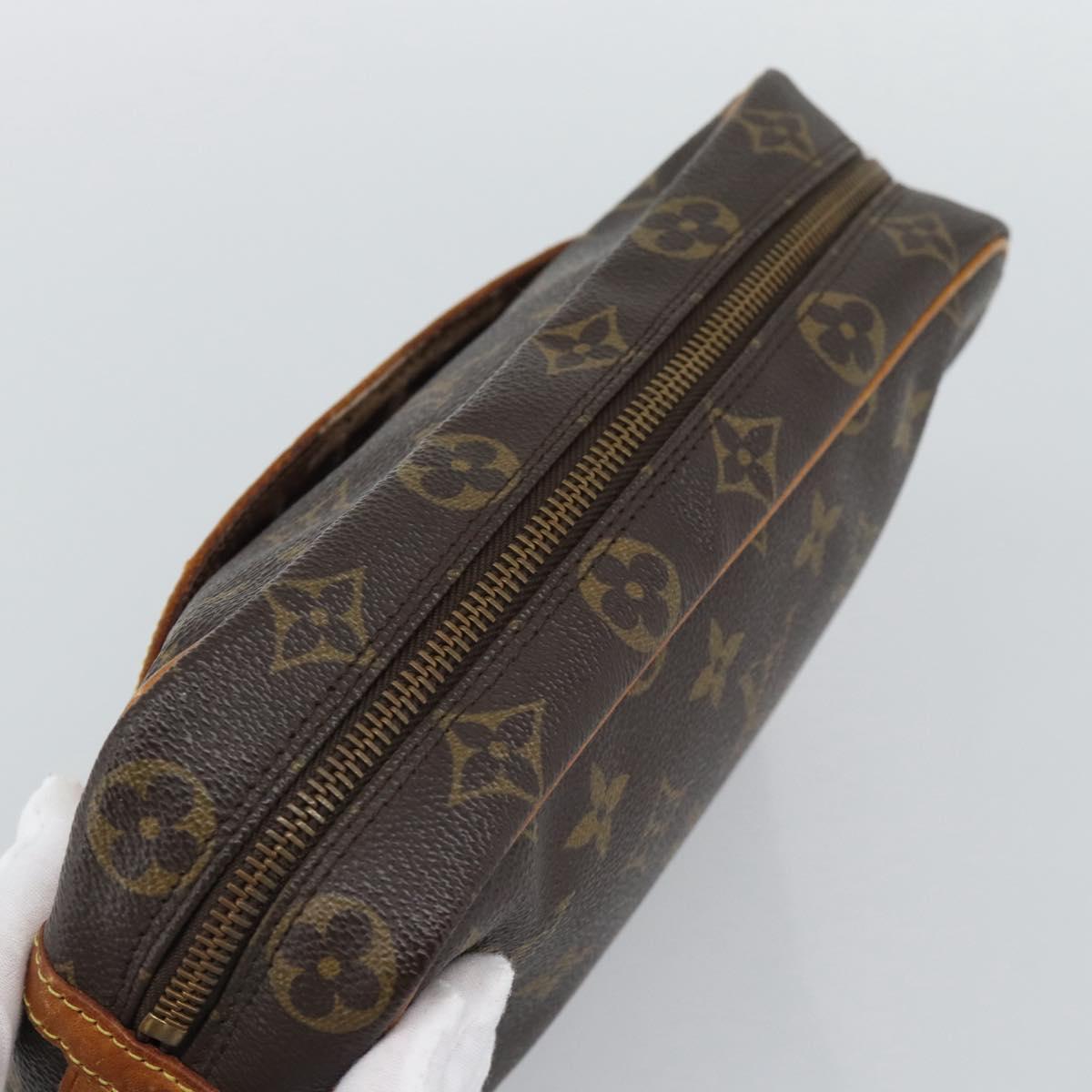 LOUIS VUITTON Monogram Compiegne 23 Clutch Bag M51847 LV Auth BA13895