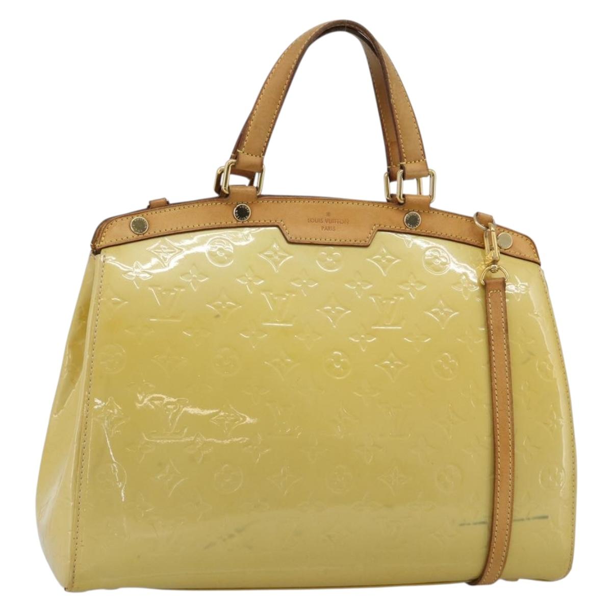 LOUIS VUITTON Vernis Blair GM Hand Bag 2way Dunne LV Auth BA13899