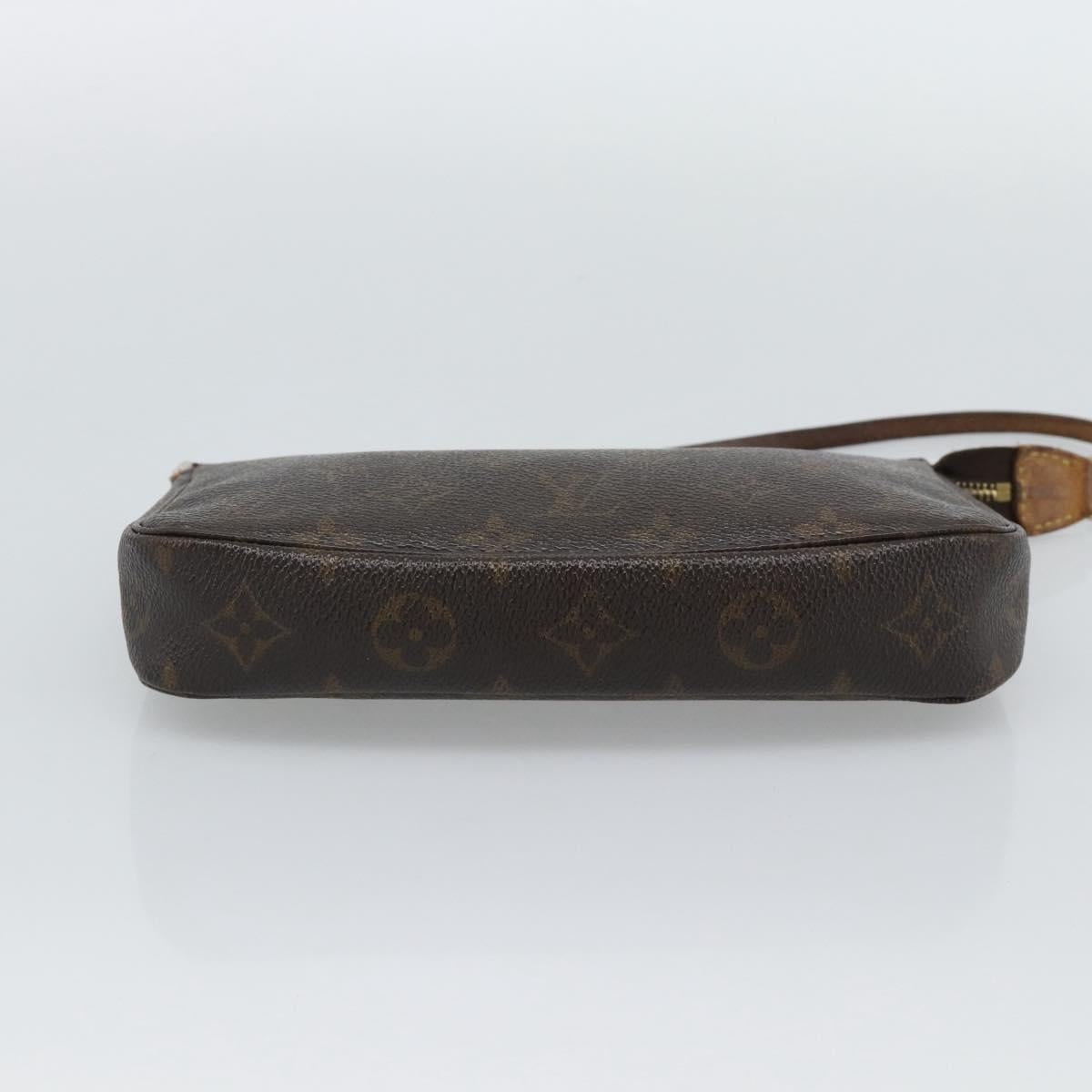 LOUIS VUITTON Monogram Pochette Accessoires Pouch M51980 LV Auth BA13901