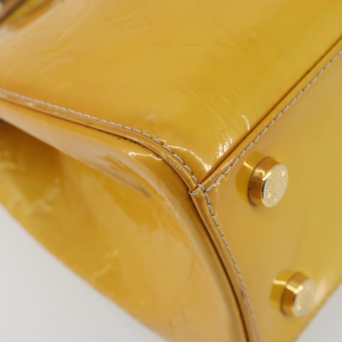 LOUIS VUITTON Vernis Blair MM Hand Bag 2way Dunne M90180 LV Auth BA13904