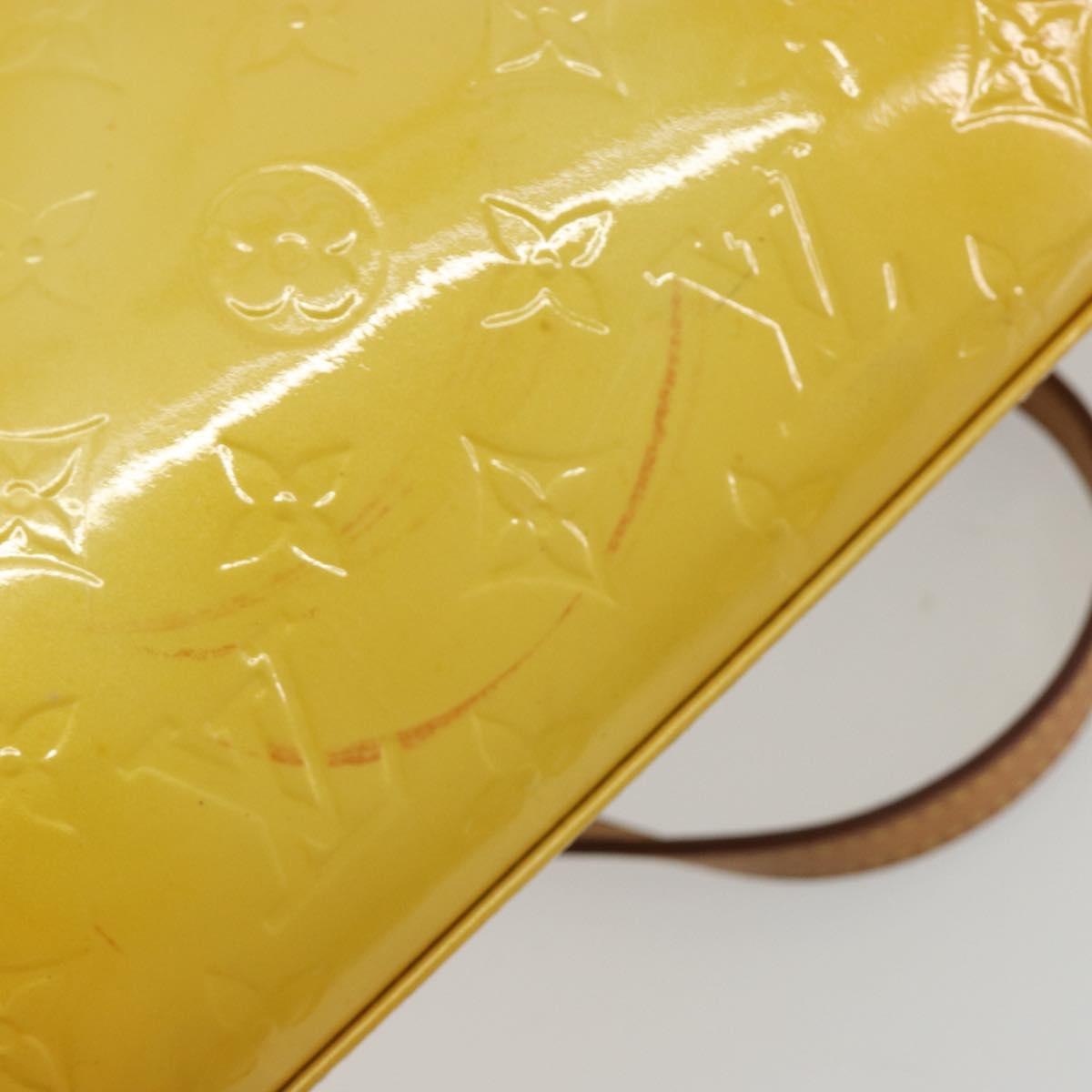 LOUIS VUITTON Vernis Blair MM Hand Bag 2way Dunne M90180 LV Auth BA13904