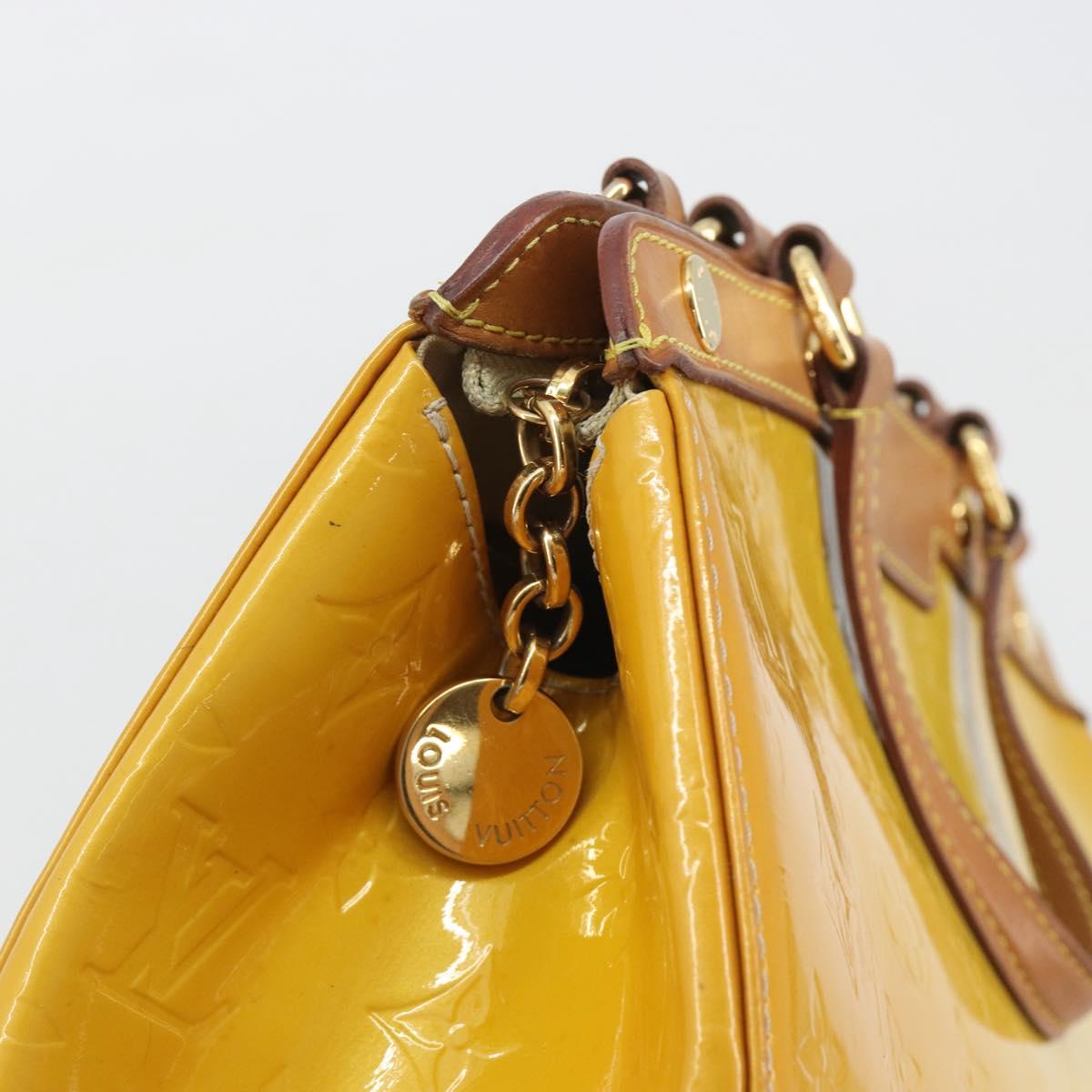 LOUIS VUITTON Vernis Blair MM Hand Bag 2way Dunne M90180 LV Auth BA13904
