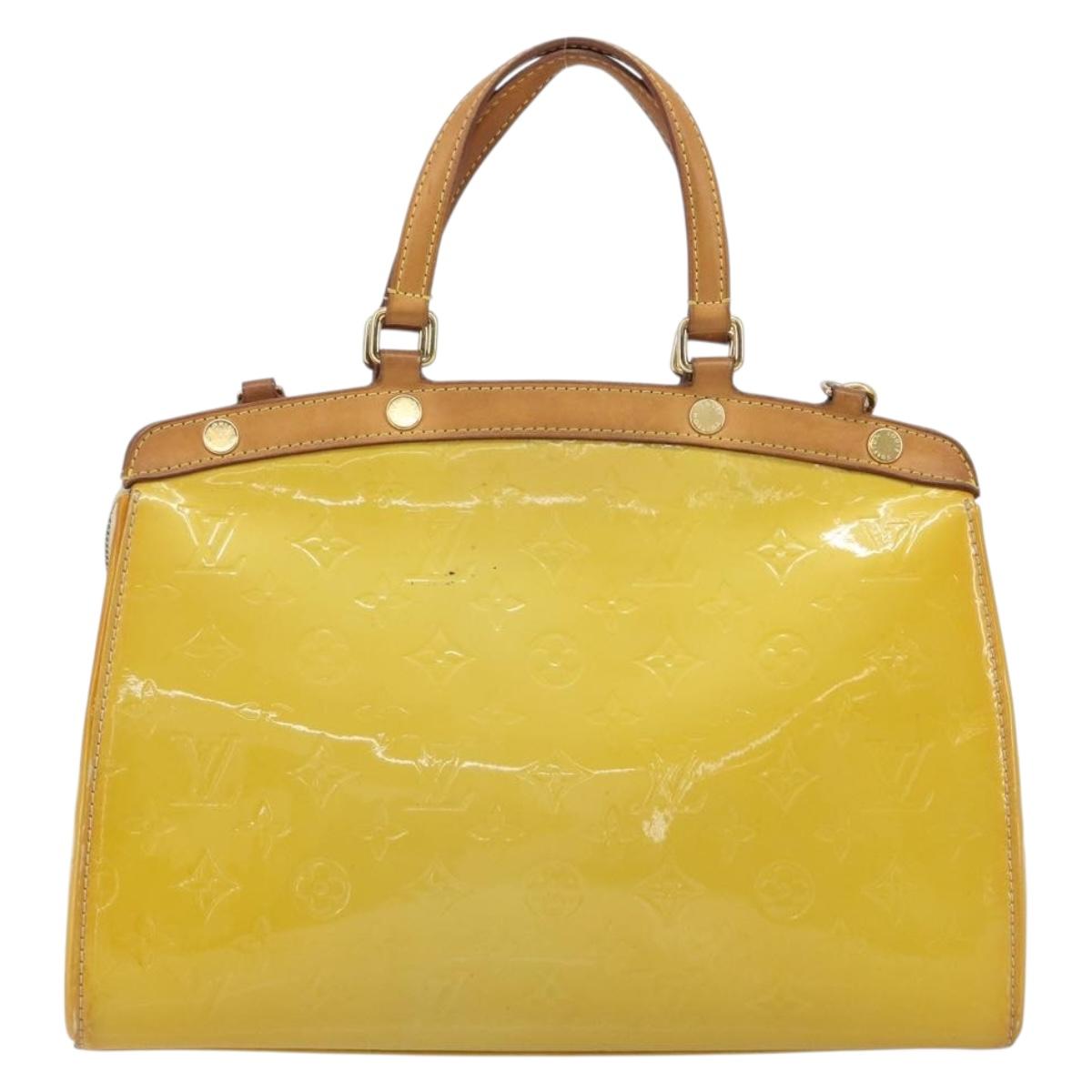 LOUIS VUITTON Vernis Blair MM Hand Bag 2way Dunne M90180 LV Auth BA13904