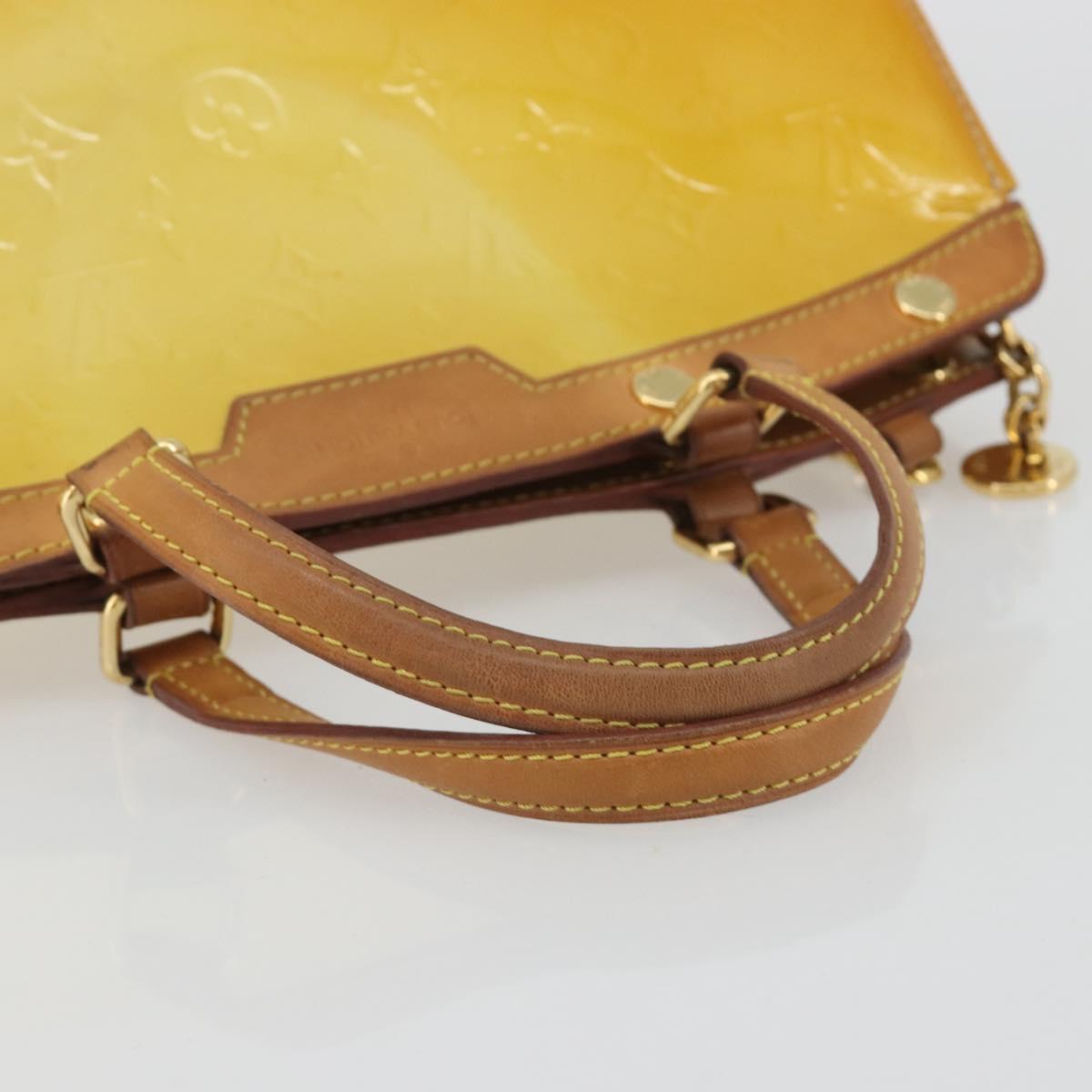LOUIS VUITTON Vernis Blair MM Hand Bag 2way Dunne M90180 LV Auth BA13904