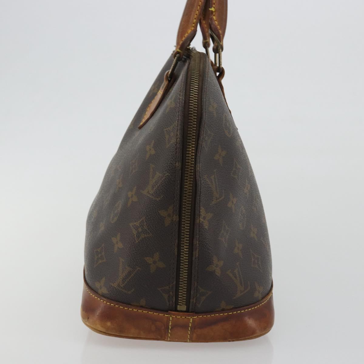 LOUIS VUITTON Monogram Alma Hand Bag M51130 LV Auth BA13908