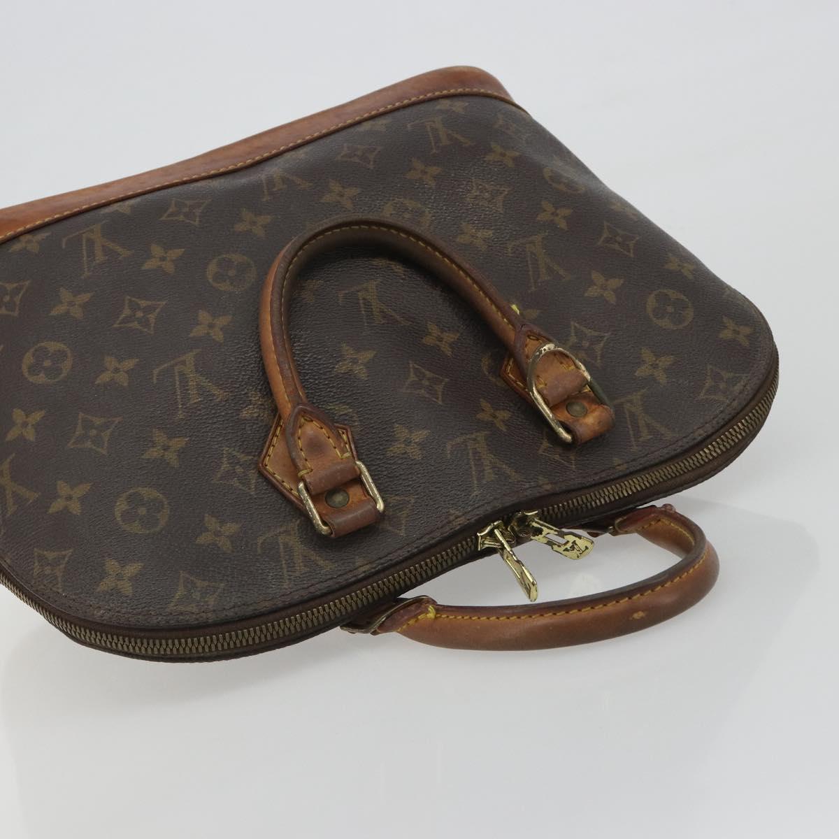 LOUIS VUITTON Monogram Alma Hand Bag M51130 LV Auth BA13908