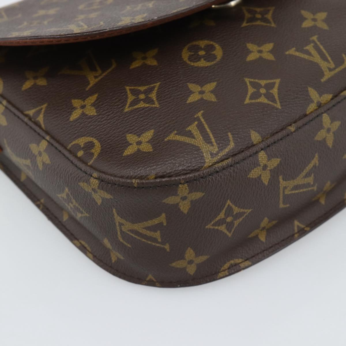 LOUIS VUITTON Monogram Saint Cloud GM Shoulder Bag M51242 LV Auth BA13909