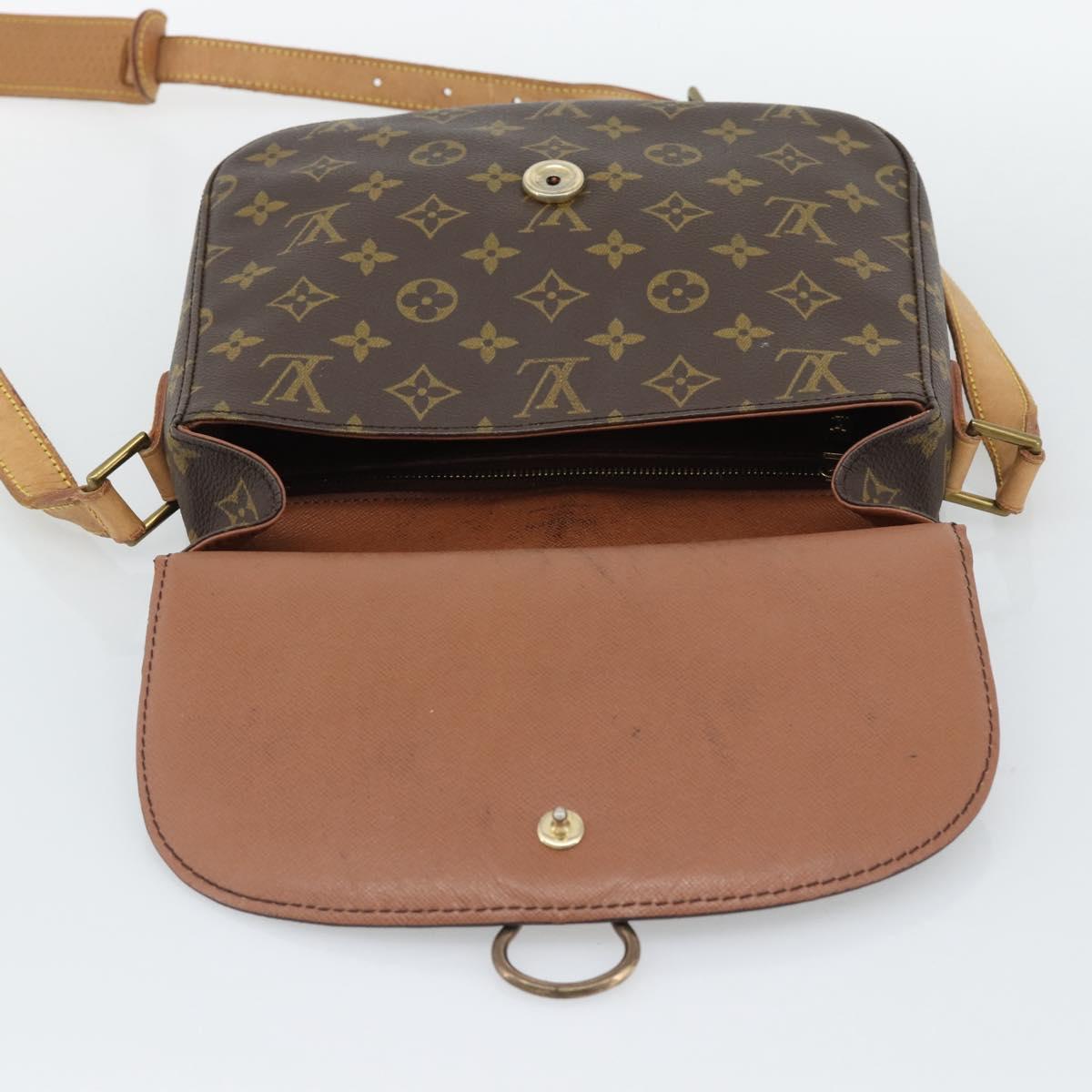 LOUIS VUITTON Monogram Saint Cloud GM Shoulder Bag M51242 LV Auth BA13909