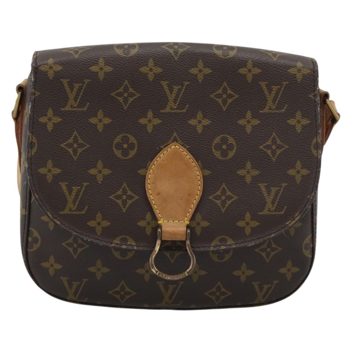 LOUIS VUITTON Monogram Saint Cloud GM Shoulder Bag M51242 LV Auth BA13909