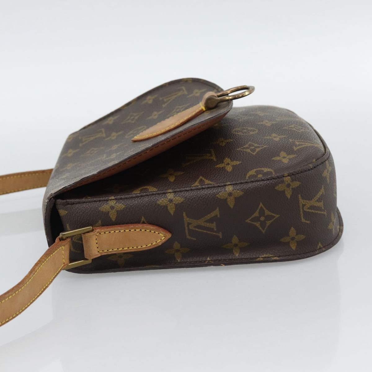 LOUIS VUITTON Monogram Saint Cloud GM Shoulder Bag M51242 LV Auth BA13909