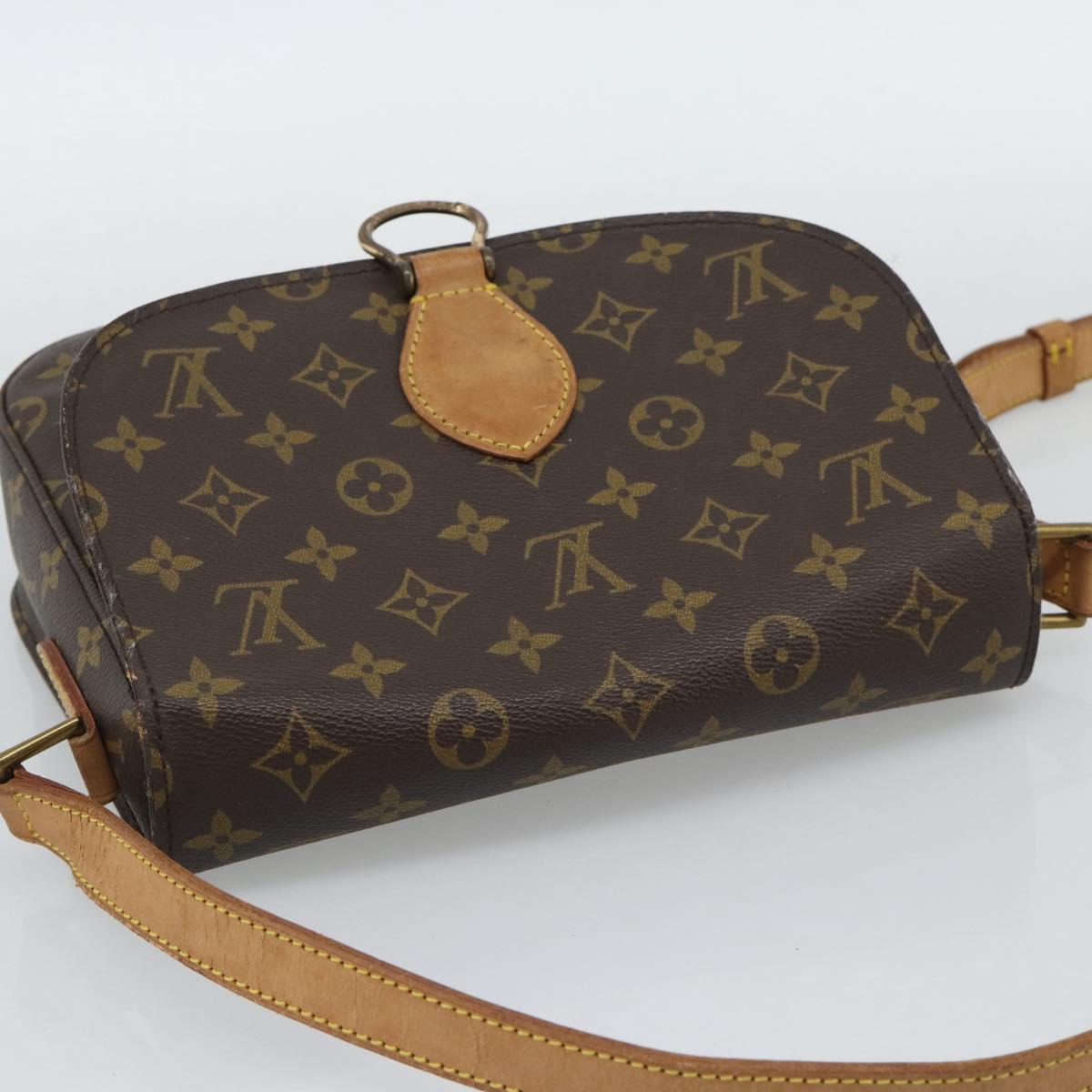LOUIS VUITTON Monogram Saint Cloud GM Shoulder Bag M51242 LV Auth BA13909
