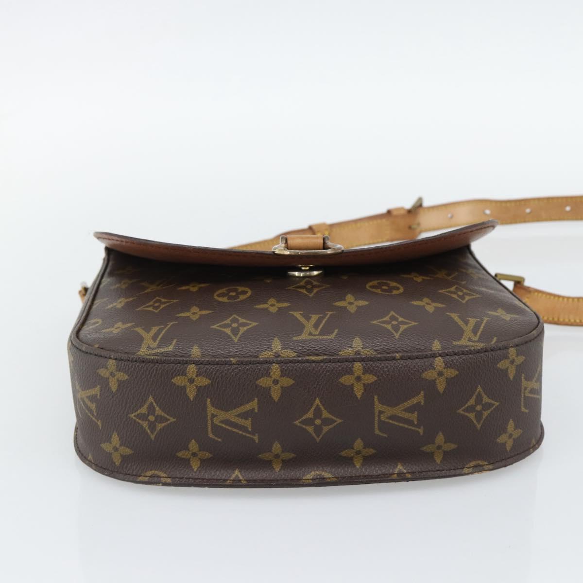 LOUIS VUITTON Monogram Saint Cloud GM Shoulder Bag M51242 LV Auth BA13909