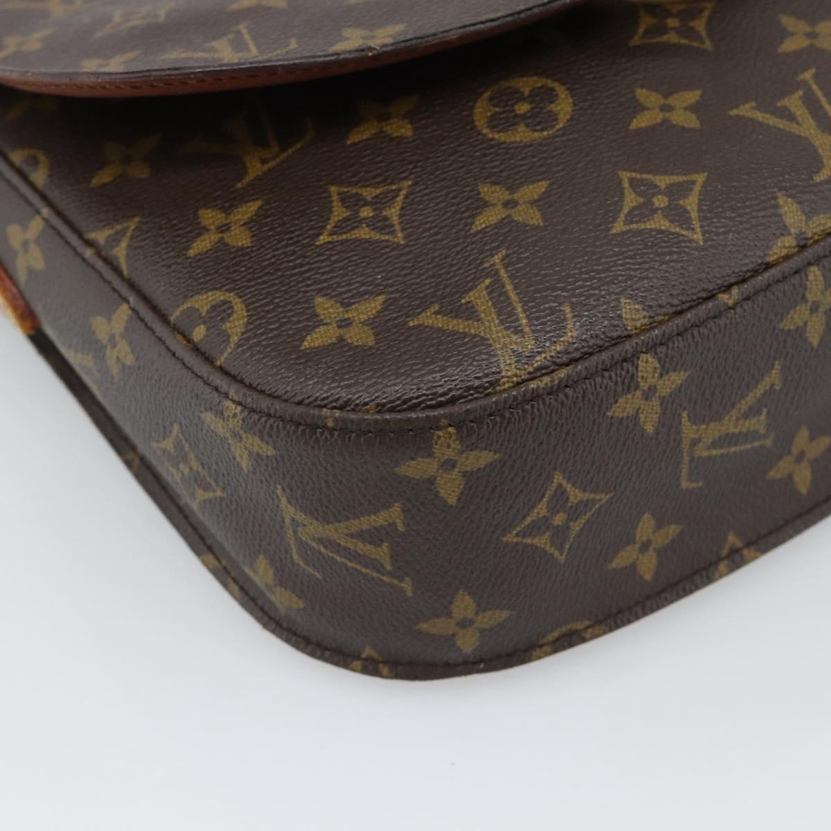 LOUIS VUITTON Monogram Saint Cloud GM Shoulder Bag M51242 LV Auth BA13910