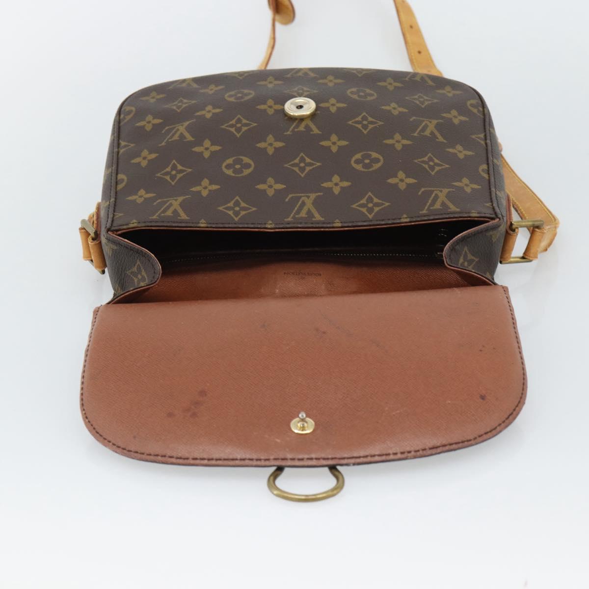 LOUIS VUITTON Monogram Saint Cloud GM Shoulder Bag M51242 LV Auth BA13910