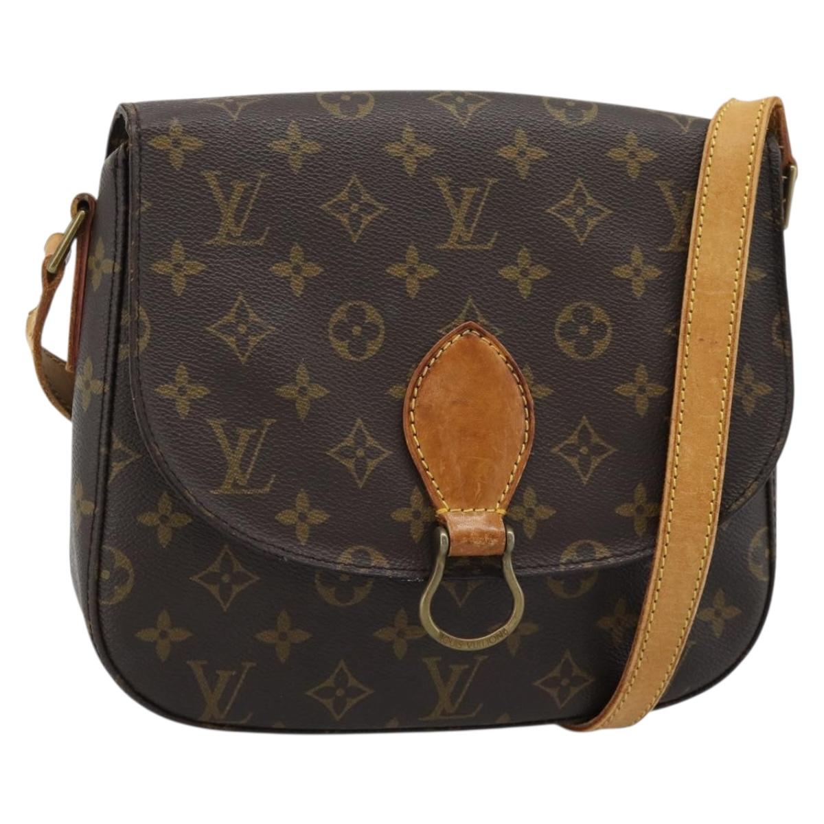 LOUIS VUITTON Monogram Saint Cloud GM Shoulder Bag M51242 LV Auth BA13910