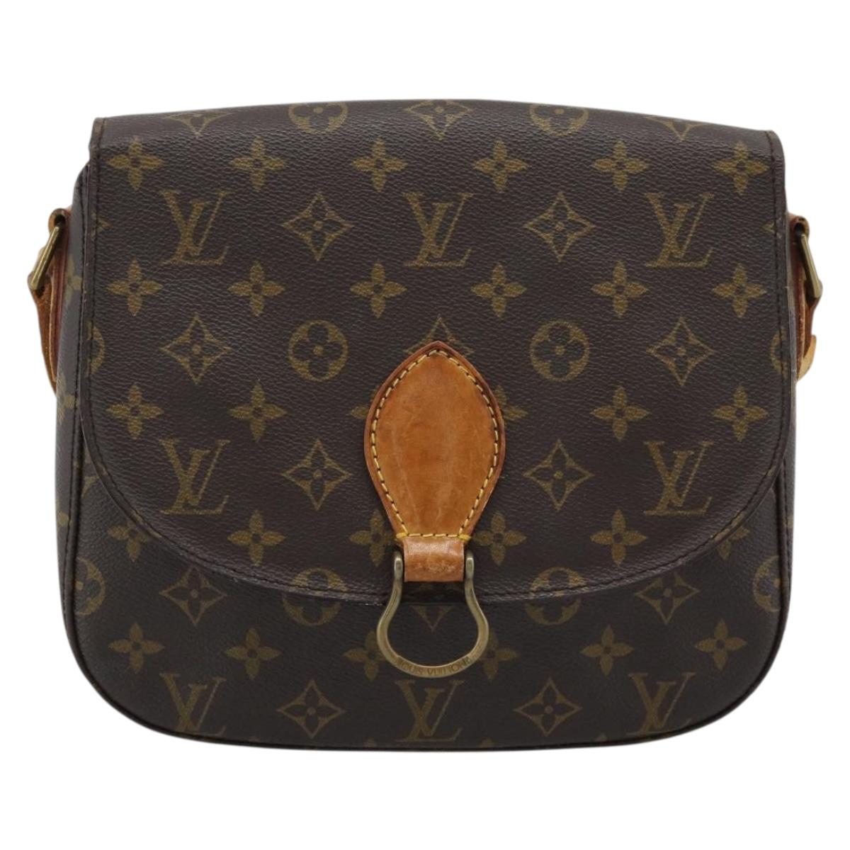 LOUIS VUITTON Monogram Saint Cloud GM Shoulder Bag M51242 LV Auth BA13910
