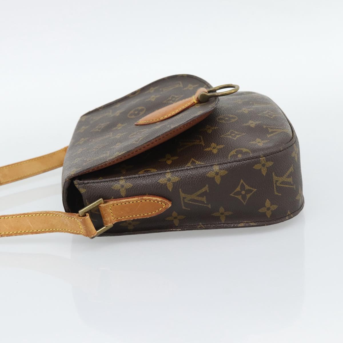 LOUIS VUITTON Monogram Saint Cloud GM Shoulder Bag M51242 LV Auth BA13910