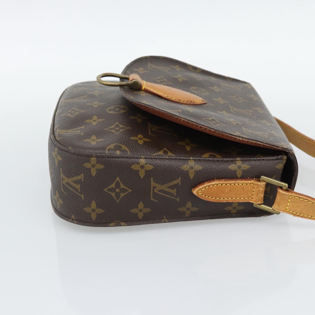 LOUIS VUITTON Monogram Saint Cloud GM Shoulder Bag M51242 LV Auth BA13910