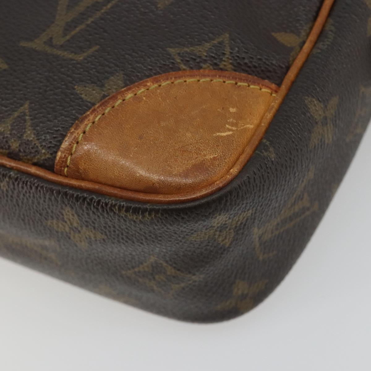 LOUIS VUITTON Monogram Compiegne 28 Clutch Bag M51845 LV Auth BA13913