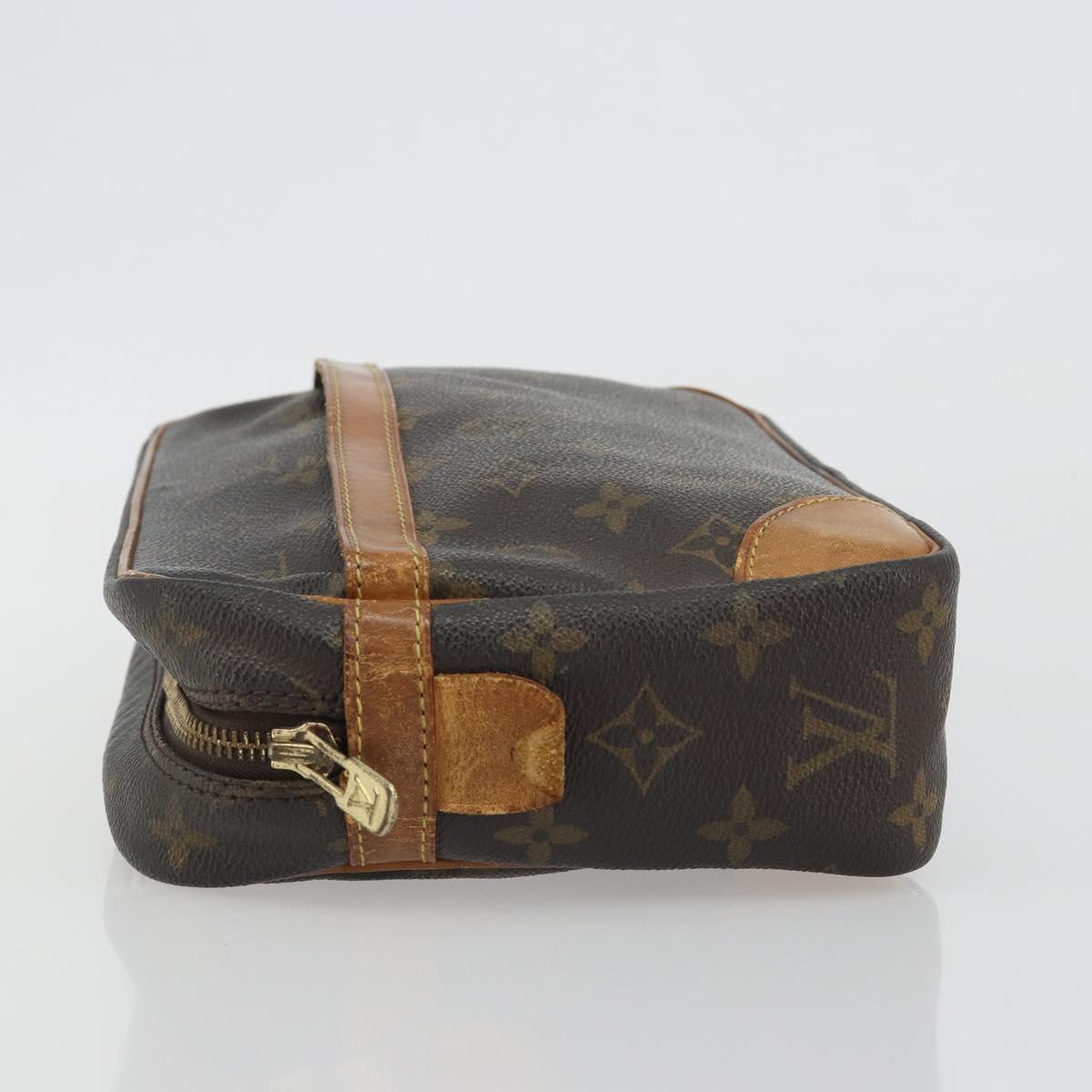 LOUIS VUITTON Monogram Compiegne 28 Clutch Bag M51845 LV Auth BA13913