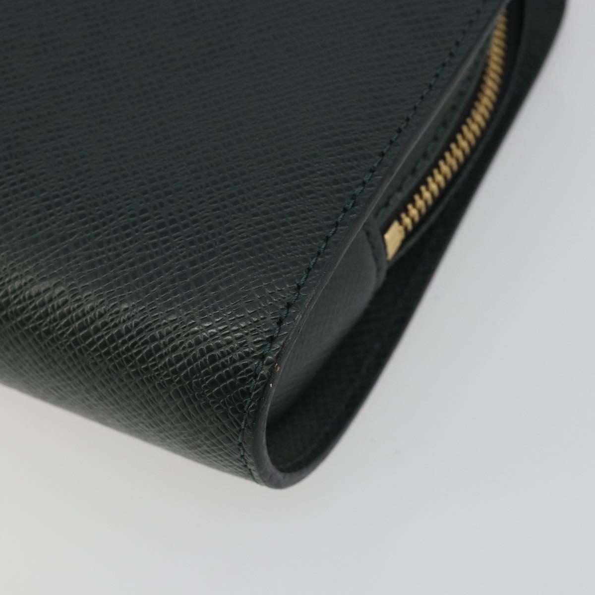 LOUIS VUITTON Taiga Baikal Clutch Bag Epicea M30184 LV Auth BA13916