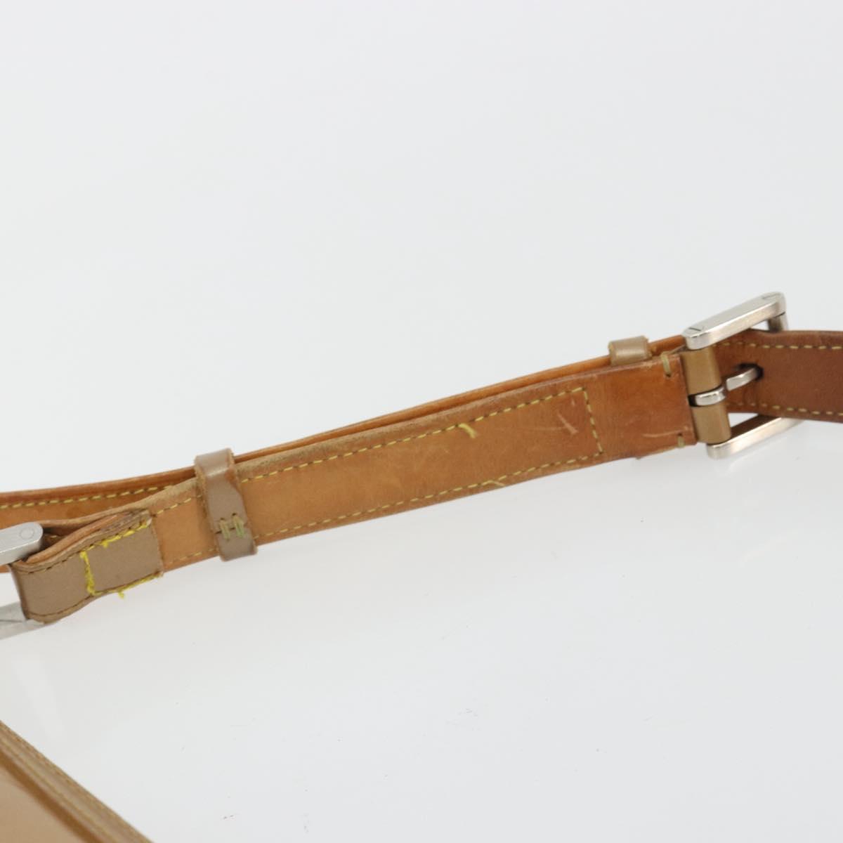 LOUIS VUITTON Monogram Mat Sutter Shoulder Bag Amble M55167 LV Auth BA13917