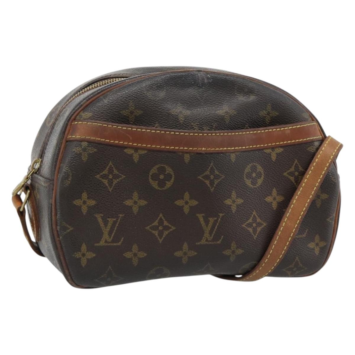 LOUIS VUITTON Monogram Blois Shoulder Bag M51221 LV Auth BA13921