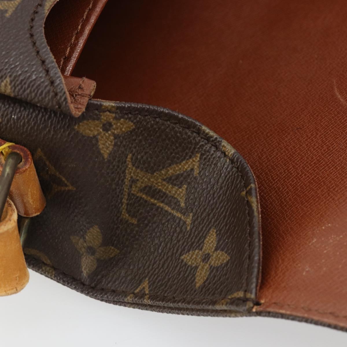 LOUIS VUITTON Monogram Cartouchiere MM Shoulder Bag M51253 LV Auth BA13926