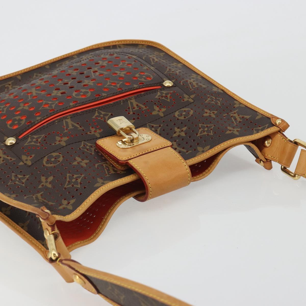 LOUIS VUITTON Monogram Perfo Musette Shoulder Bag M95172 LV Auth BA13930V