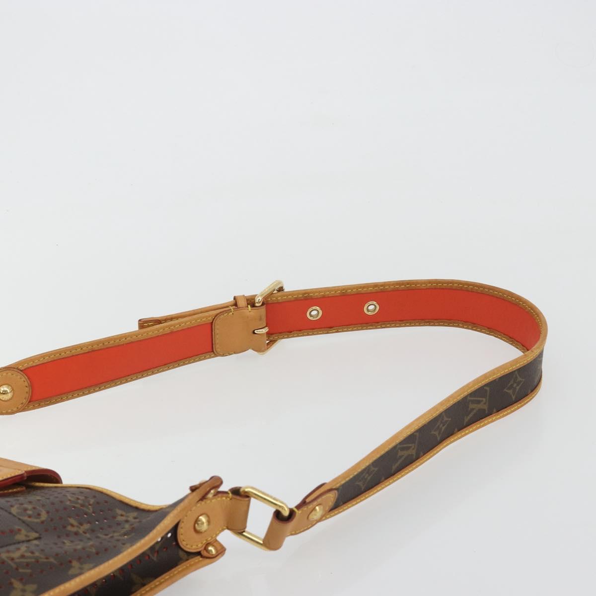 LOUIS VUITTON Monogram Perfo Musette Shoulder Bag M95172 LV Auth BA13930V