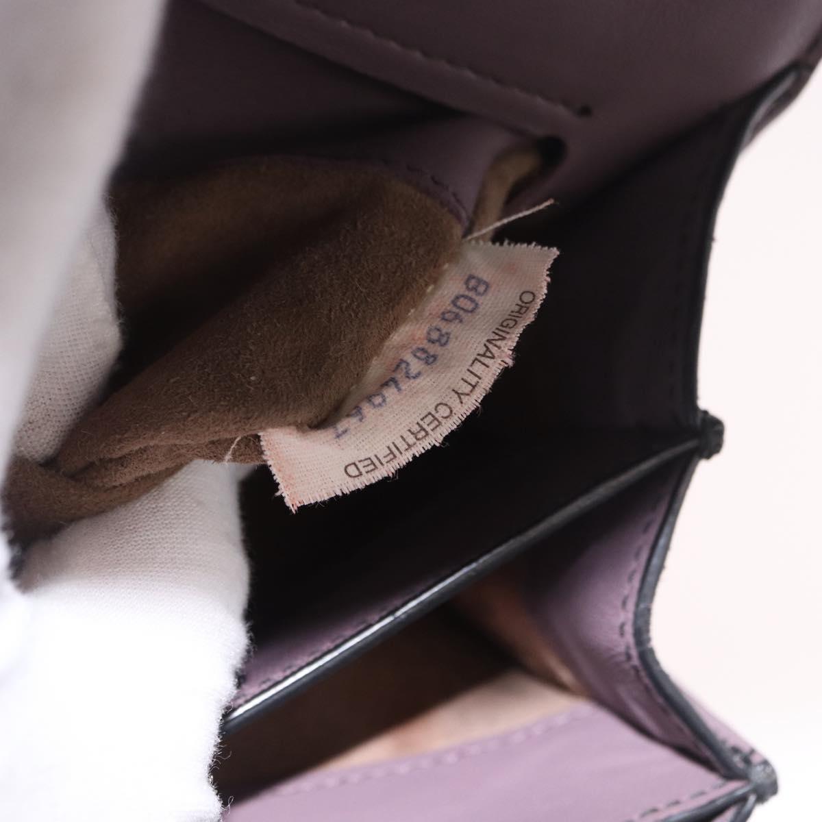 BOTTEGA VENETA INTRECCIATO Hand Bag 2way Purple Auth BA13933A