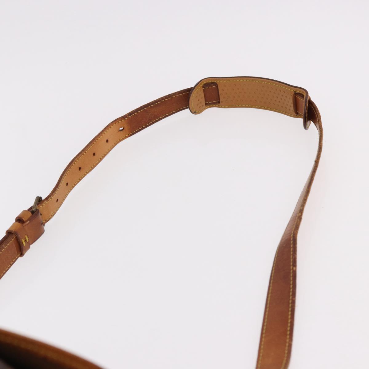 LOUIS VUITTON Monogram Saumur 35 Shoulder Bag M42254 LV Auth BA13944