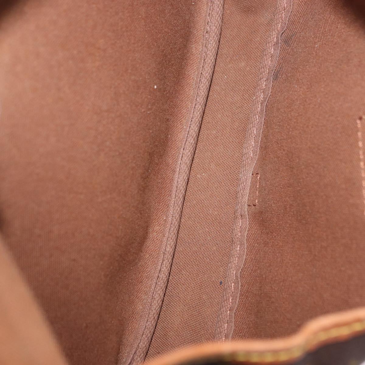 LOUIS VUITTON Monogram Saumur 30 Shoulder Bag M42256 LV Auth BA13945