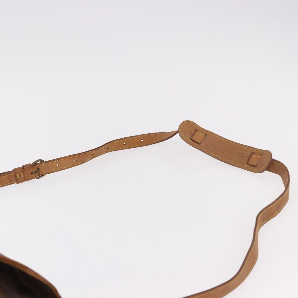 LOUIS VUITTON Monogram Saumur 30 Shoulder Bag M42256 LV Auth BA13945