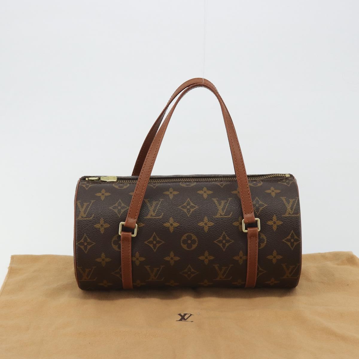 LOUIS VUITTON Monogram Papillon 26 Hand Bag M51366 LV Auth BA13947V