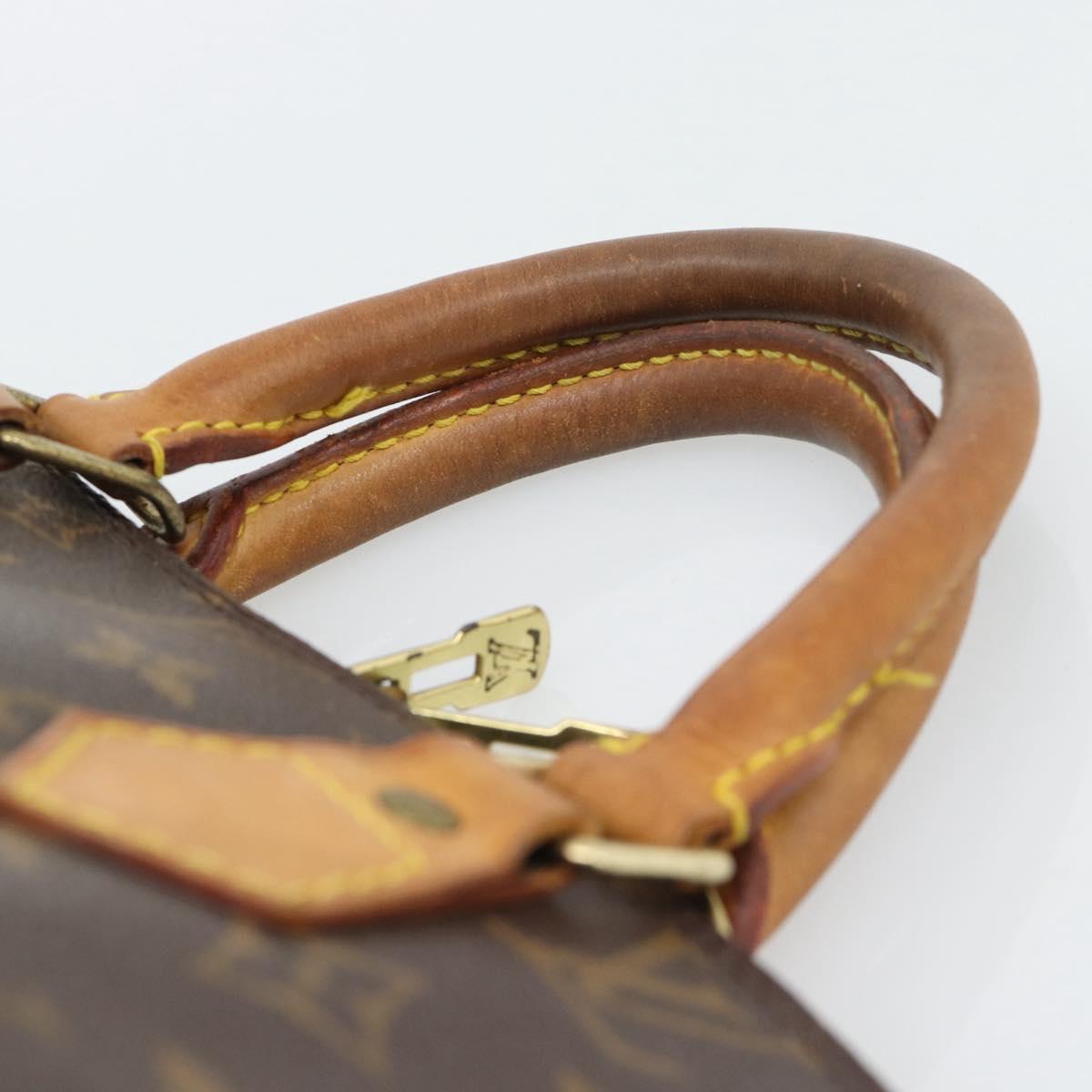LOUIS VUITTON Monogram Alma Hand Bag M51130 LV Auth BA13949