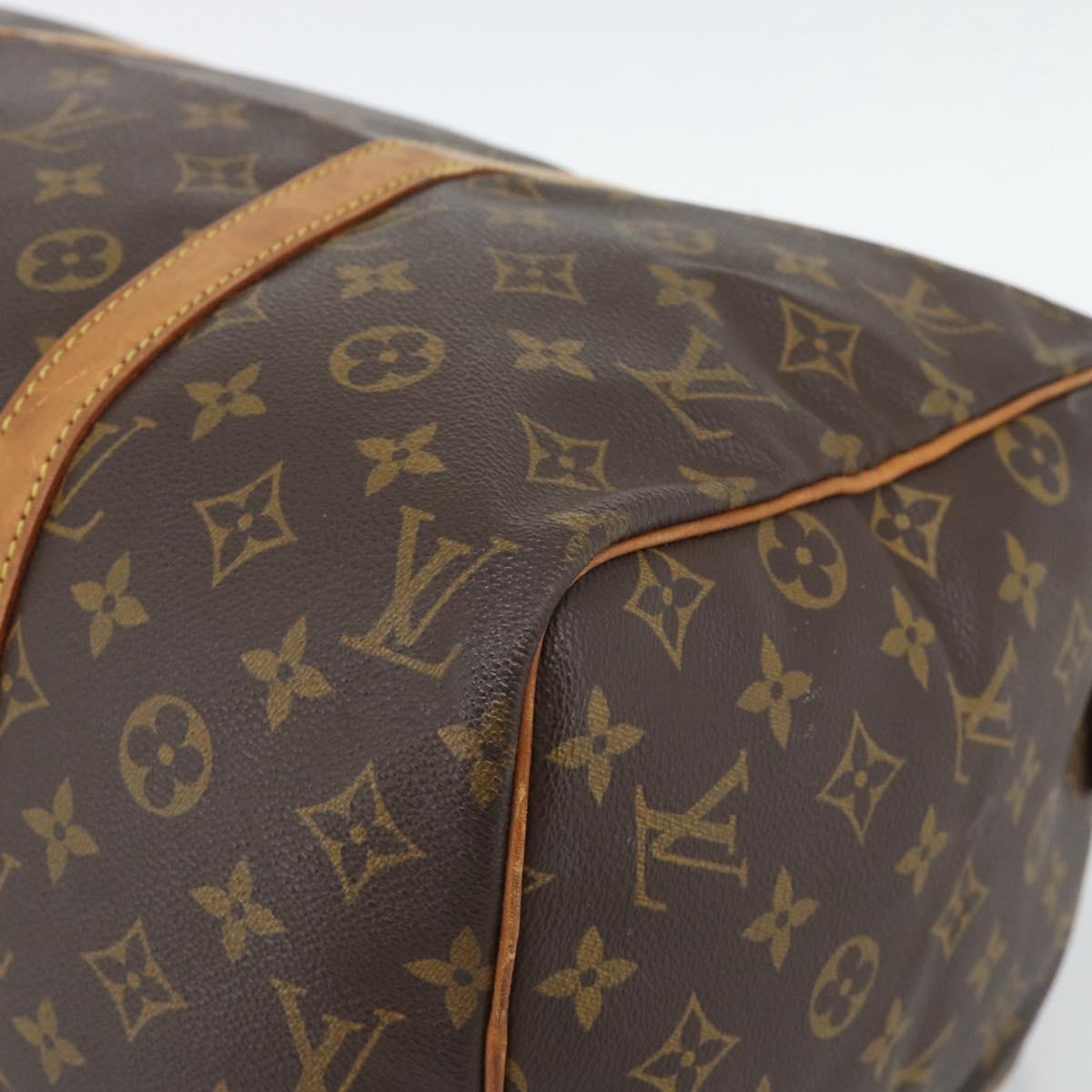LOUIS VUITTON Monogram Sac Souple 35 Boston Bag M41626 LV Auth BA13950