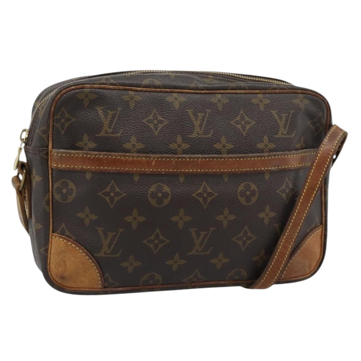 LOUIS VUITTON Monogram Trocadero 27 Shoulder Bag M51274 LV Auth BA13951