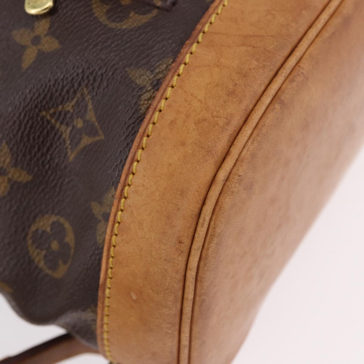 LOUIS VUITTON Monogram Montsouris MM Backpack M51136 LV Auth BA13952